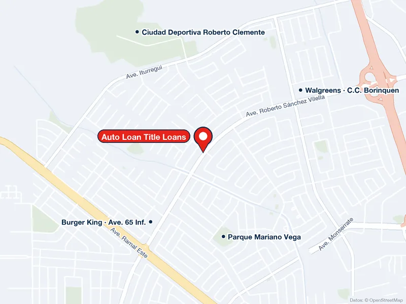 Mapa: GL14 Urb. Country Club, Ave. Roberto Sánchez Vilella, Carolina, PR 00985